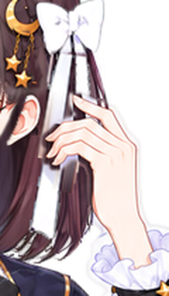 髪飾りの寄り
